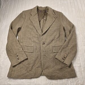 Ralph Lauren Purple Label Cyndee Embellished Herringbone Jacket Size 12 $2490